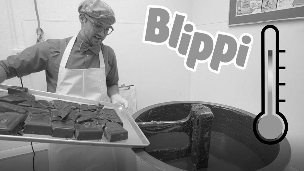 Learn Food For Children |  Blippi And The Chocolate Manufacturing facility |  Educational Movies For Kids