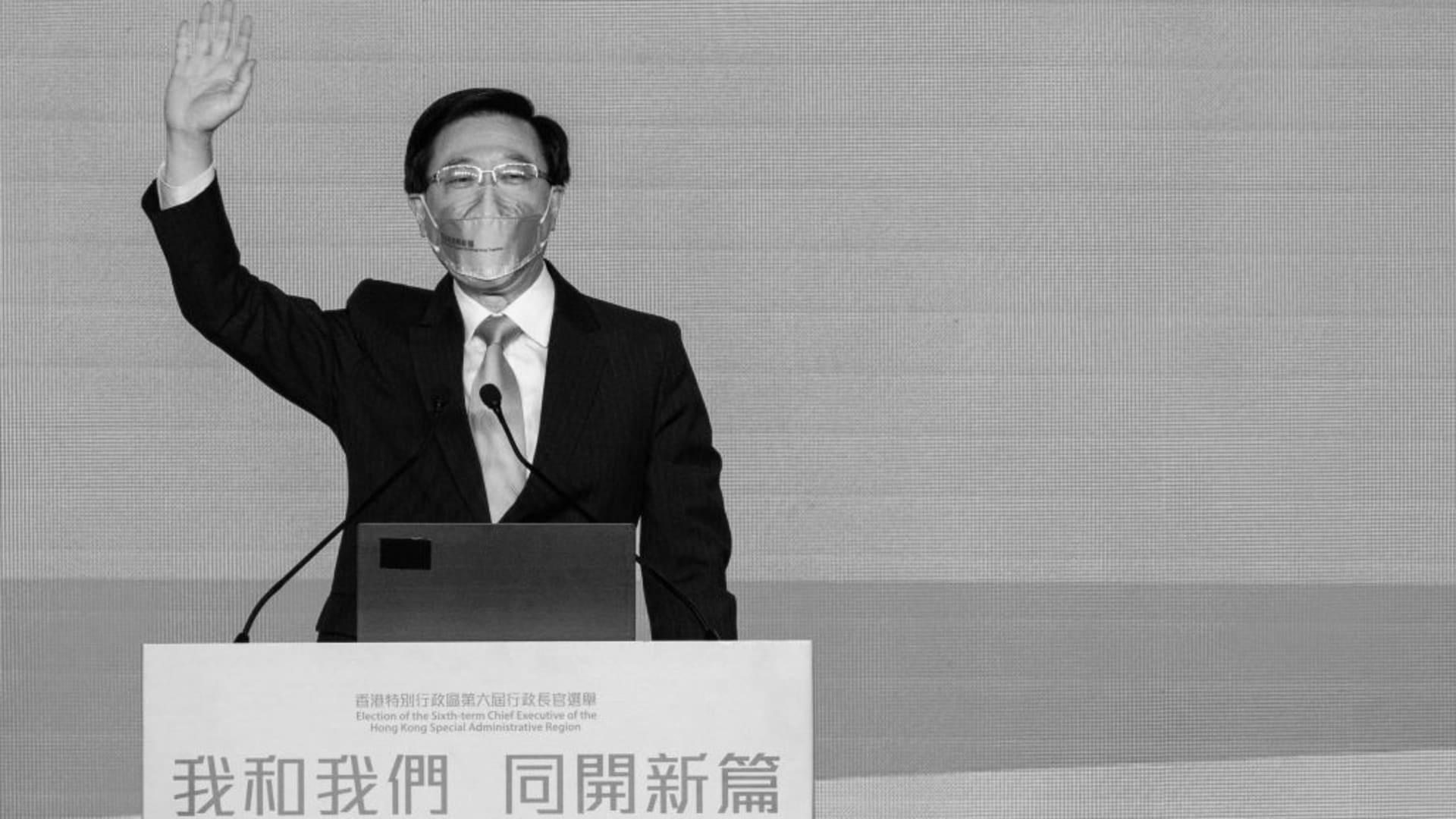 Hong Kong’s subsequent Chief Govt will probably be Beijing loyalist John Lee