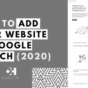 Tips on how to Add Website to Google Search (2020) |  WordPress Yoast SEO + Google Search Console