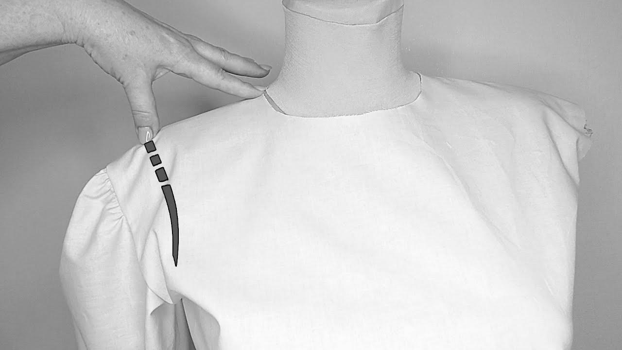 ✅The way to Cut back Huge Shoulder Quickly/Wonderful Sewing Tips/Methodology 1