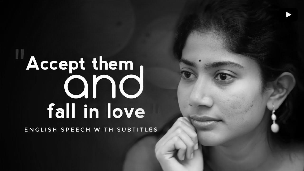 Sai Pallavi’s inspiring phrases on Colorism |  Motivational speech |  Learn English 2022