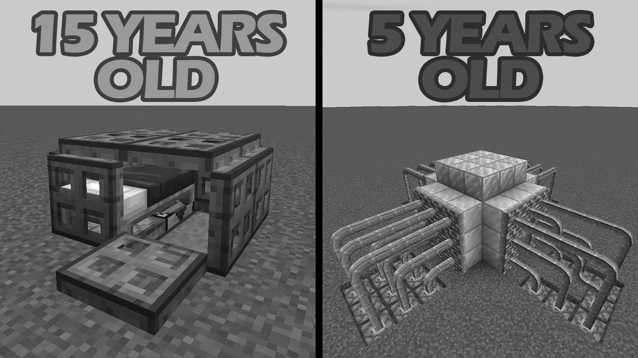 the way to build house at completely different ages