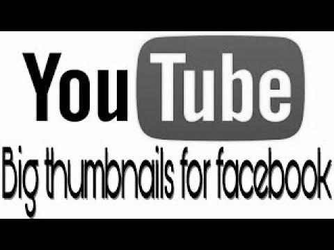 The best way to make massive thumbnails of YouTube movies for Fb shares |  SEO