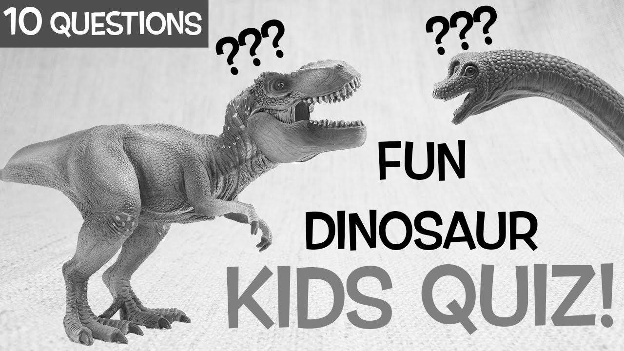 DINOSAUR QUIZ!  |  10 Questions – Learn About Dinosaurs |  Fun & Academic |  Dinosaurs For Youngsters