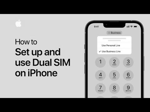 Methods to use Twin SIM on iPhone |  Apple assist