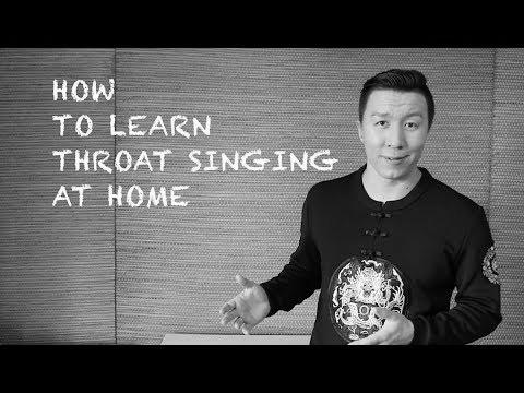 The way to study throat singing